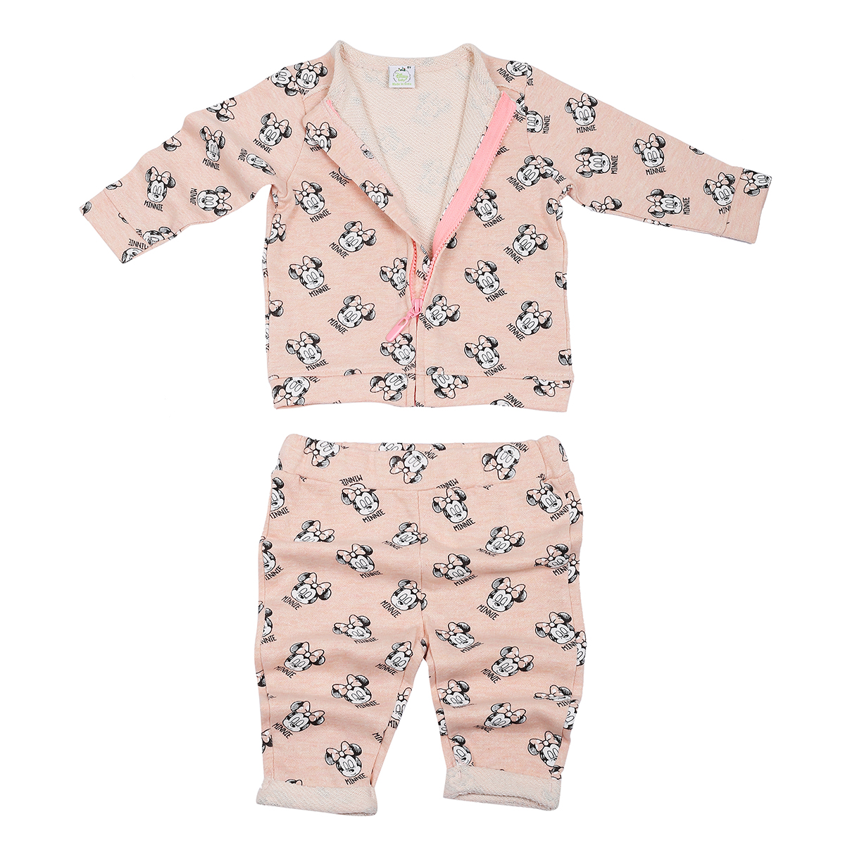 Disney Minnie Mouse Crimson Peach 2pc St