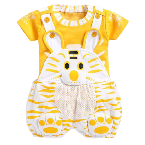 KIDS CAT DUNGAREE (PACK OF 2)