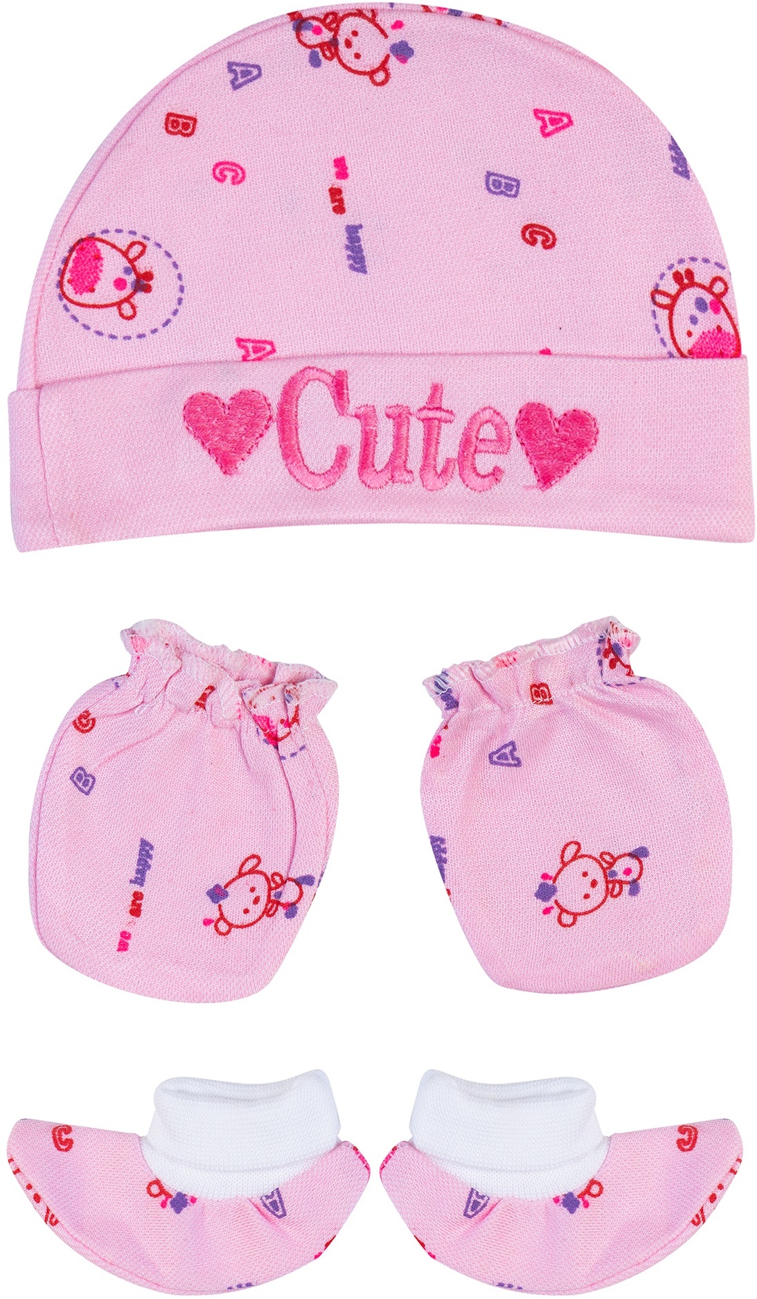  INFENT NEW BORN MITTEN SET (PACK OF 2)