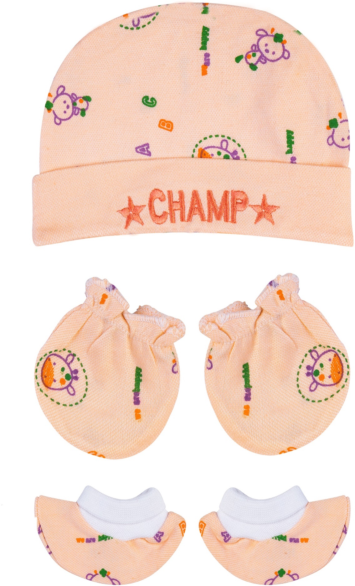  MITTEN 3S INFENT NEW BORN MITTEN SET (PACK OF 4)